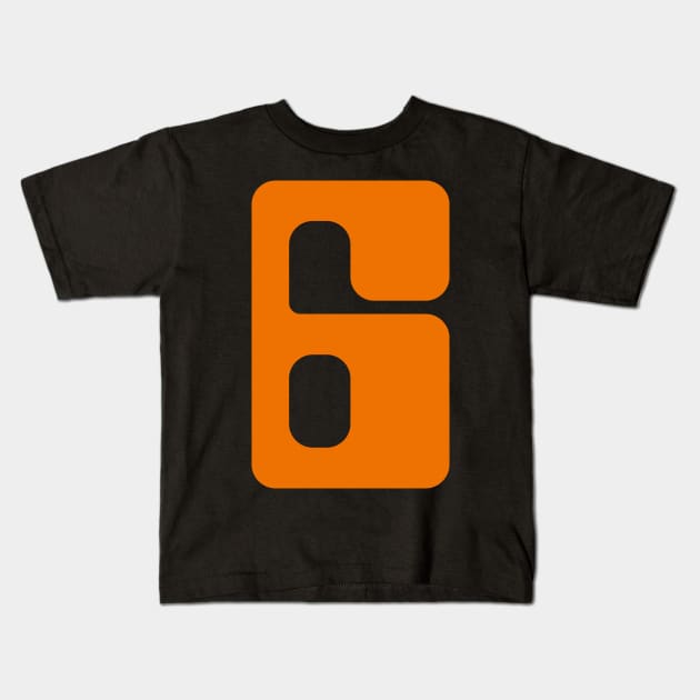 Rollerball – No. 6 Kids T-Shirt by GraphicGibbon